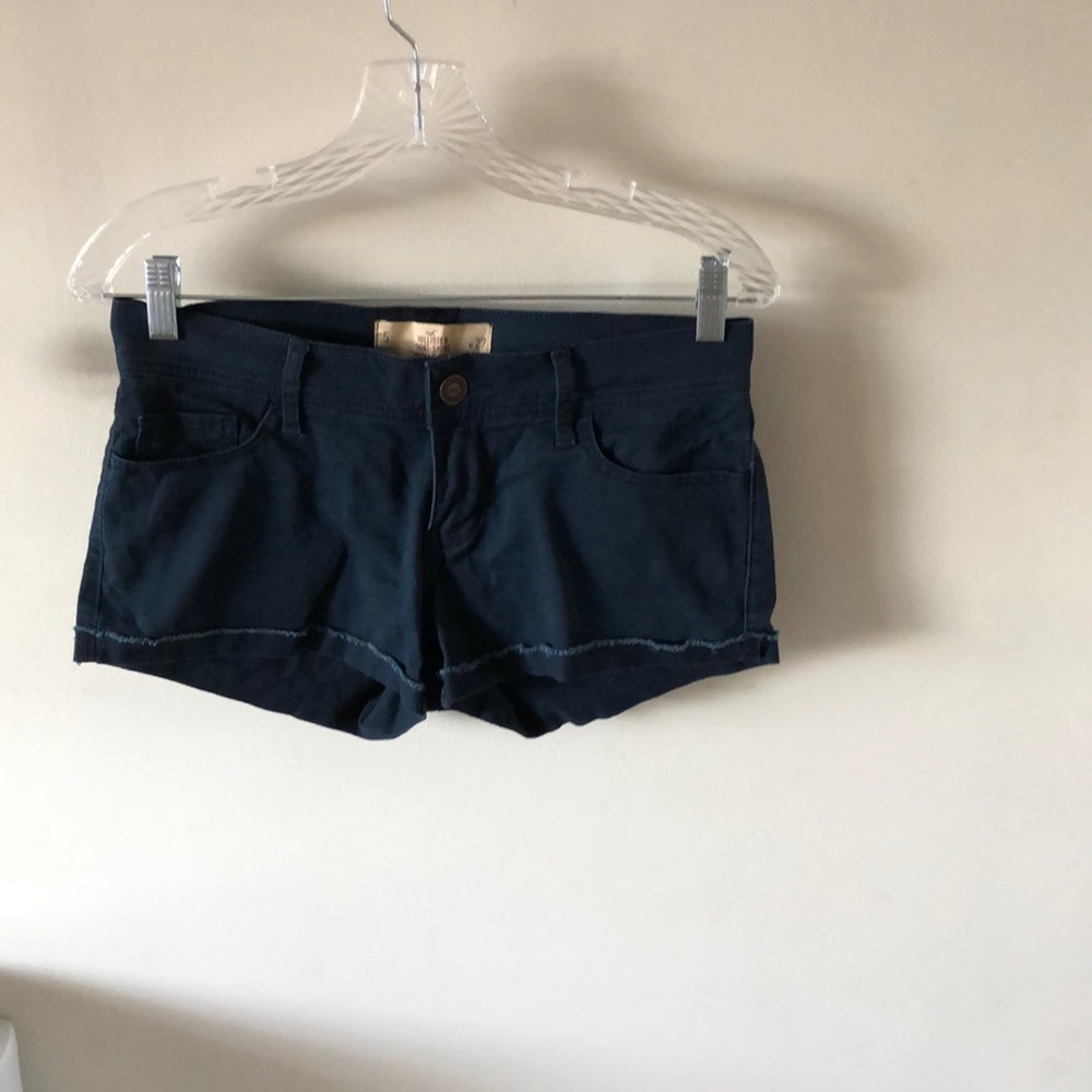 Size 5 Hollister Navy Short Shorts